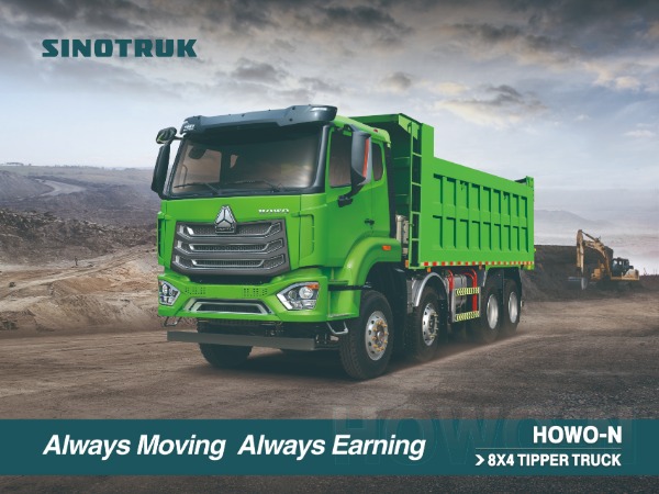 SINOTRUK HOWO NX TIPPER TRUCK (8×4)